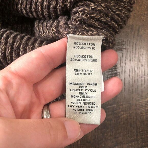 Red Head Men’s Size‎ XXL 100% Cotton Knit Button Sweater Heather Brown Grandpa - Picture 9 of 12